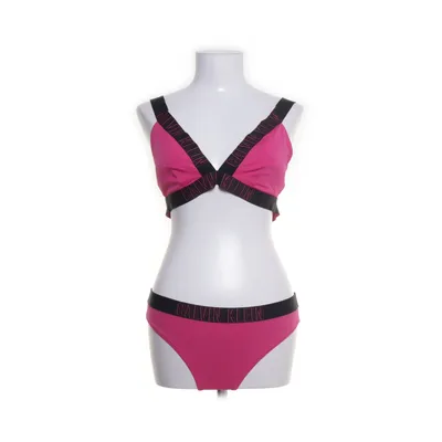 Bikini (Rose, Noir) de Calvin Klein Swimwear Élasthane, Polyamide