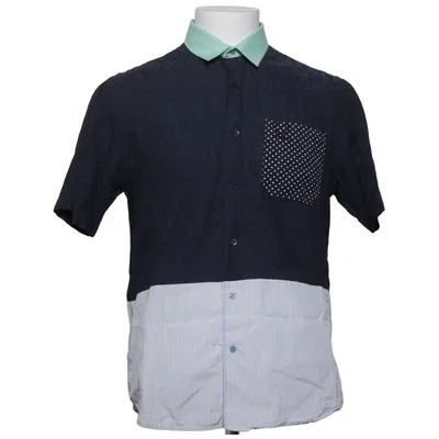 Kortärmad skjorta (Blå, Grön, Vit) från Fred Perry x Raf Simons Bomull, Polyester