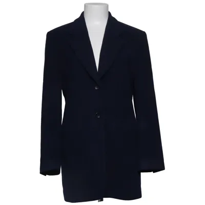 Frakke (Blå) fra Etienne Aigner Angora, Viscose, Uld