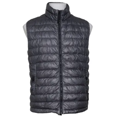 Doudoune sans manches (Bleu) de Stone Island Polyamide, Polyuréthane