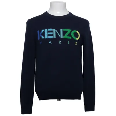 Sweatshirt (Blauw) van Kenzo Polyamide, Wol