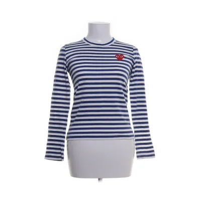 Långärmad t-shirt (Blå, Vit) från Comme des Garçons PLAY Bomull