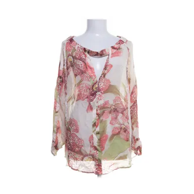 Blus (Vit, Flerfärgad) från Roberto Cavalli Silke