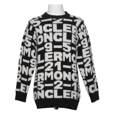 Strickpullover (Schwarz, Weiß) von Moncler Acryl, Alpakawolle