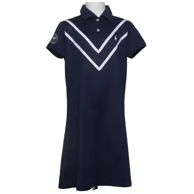 Robe polo (Bleu, Blanc) de Ralph Lauren Coton, Polyester recyclé