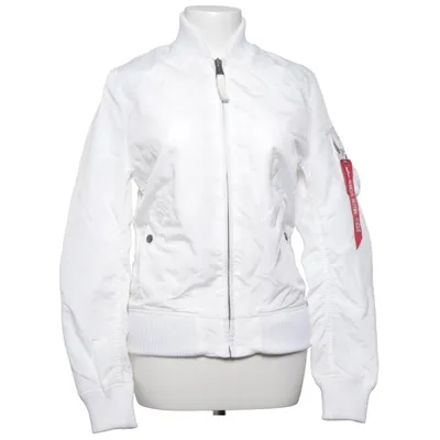Bomberjack (Wit) van Alpha Industries Nylon