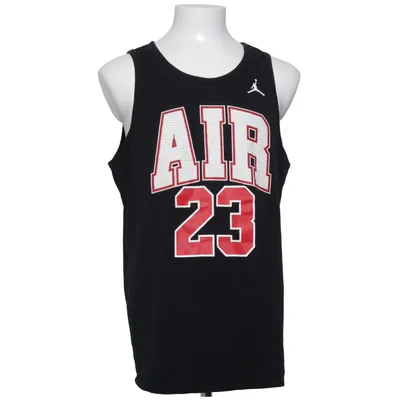 Basketbalshirt (Zwart, Rood, Wit) van Jordan Katoen