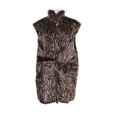 Outdoor Weste (Braun, Mehrfarbig) Acryl, Polyester, Pelz