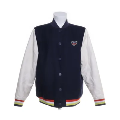Collegejacka (Blå, Vit) från Kenzo Kids Akryl, Bomull, Polyamid, Polyester, Viskos, Ull