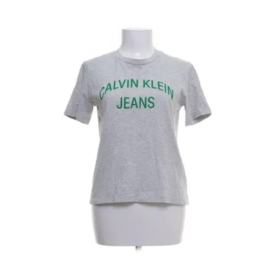 T-shirt (Grijs) van Calvin Klein Jeans Katoen