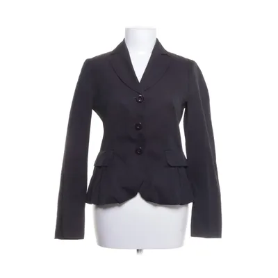 Blazer (Black) from Moschino Cheap and Chic Cotton, Polyester