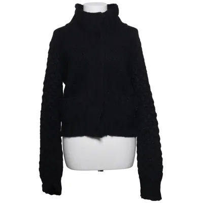 Cardigan (Black) from See by Chloé Mohair, Polyamide, Wool