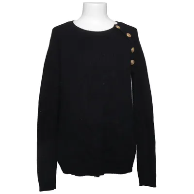 Trui (Zwart) van Pierre Balmain Angora, Polyamide, Viscose