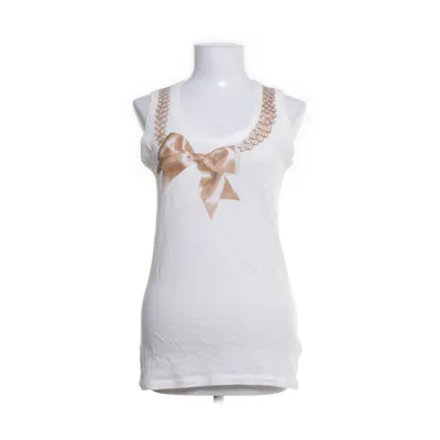Linne (Vit, Guldfärgad) från Dolce & Gabbana Bomull, Elastan