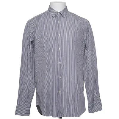 Shirt (Blauw, Wit, Zwart) van Pierre Balmain Katoen