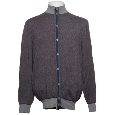 Cardigan (Blauw, Grijs) van Loro Piana Kasjmier