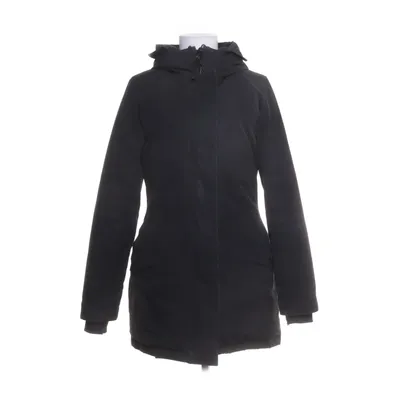 Down jacket (Black) from Canada Goose Cotton, Down, Fur, Polyamide, Polyester