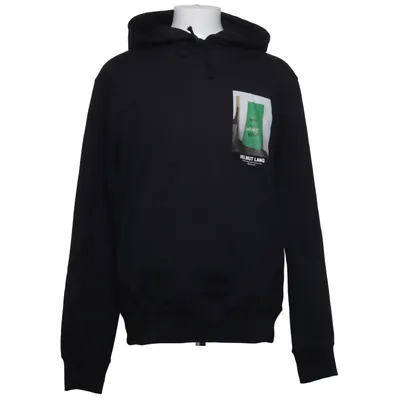 Capuchon sweater (Zwart) van Helmut Lang Katoen, Elastaan