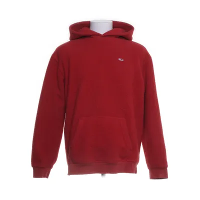 Huvtröja (Röd) från Tommy Hilfiger Jeans Bomull, Elastan, Polyester