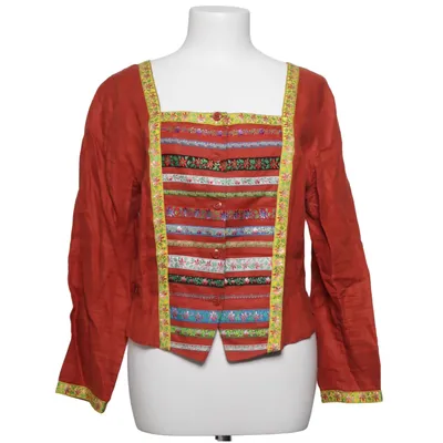 Dirndlbluse (Orange) fra Kenzo Linned, Viscose