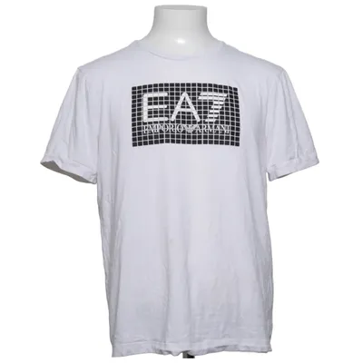 T-shirt (Blanc) de Emporio Armani Coton, Élasthane