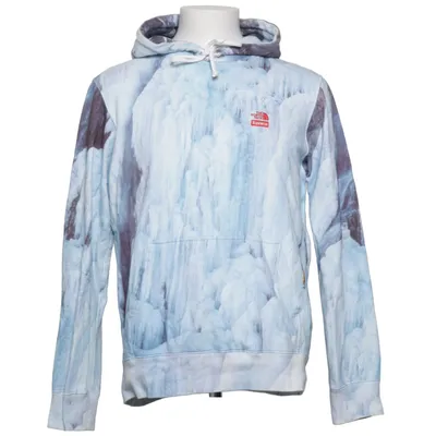 Huvtröja (Blå, Vit, Flerfärgad) från The North Face x Supreme Bomull