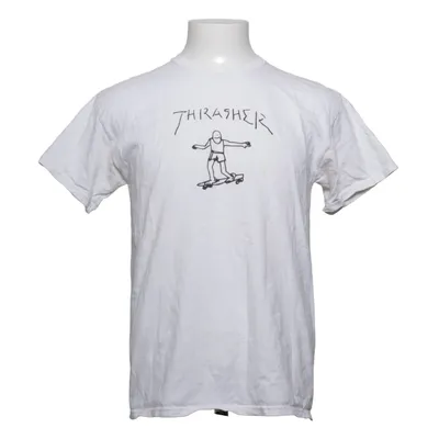 T-shirt (White) from Thrasher Cotton