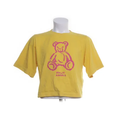T-shirt (Gul) fra Palm Angels Bomuld