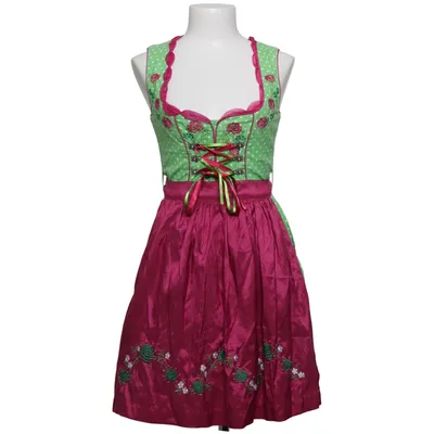 Dirndl (Vert, Rose, Multicolore) de Fuchs Trachtenmoden Coton