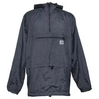 Anorak (WILSON PULLOVER, carhartt, carhartt wip, workwear, streetwear, anorak, pullover jacket, windbreaker, utility jacket, outdoor jacket, urban style, skatewear, skater style, oversized fit, vintage streetwear, menswear, unisex fashion, gorpcore, techwear, minimalist style, casual wear, hoodie jacket, hooded jacket, half zip jacket, quarter zip, rain jacket, lightweight jacket, outdoor clothing, hiking style, camping gear, everyday jacket, workwear fashion, premium streetwear, hype fashion, trending fashion, tiktok fashion, viral style, mens fashion, oversized jacket, dark aesthetic, black jacket, navy jacket, functional fashion, rugged style, urban fashion, layered outfit, utility fashion, minimalist fashion, casual outfit, festival wear, commuter jacket, autumn fashion, winter layering, spring jacket, sporty style, carpenter style, durable clothing, iconic brand, rare find, designer streetwear, loose fit, xxl clothing, plus size menswear, comfort wear, casual street style, outdoor lifestyle, street style, fashion trend, cozy fit, vintage look, everyday essential, practical fashion, modern workwear, neutral colors, premium quality, collectible fashion, carhartt jacket, carhartt hoodie, wilson pullover, y2k fashion, 90s style, 2000s fashion, skandi style, normcore, grunge style, indie fashion, urban utility, mens jacket, outdoor fashion, waterproof style, windproof jacket) van Carhartt WIP Nylon, Polyester