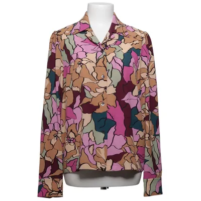 Blouse (Rose, Marron, Multicolore) de Dries van Noten Élasthane, Polyester