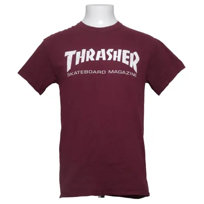 T-shirt (Red) from Thrasher Cotton