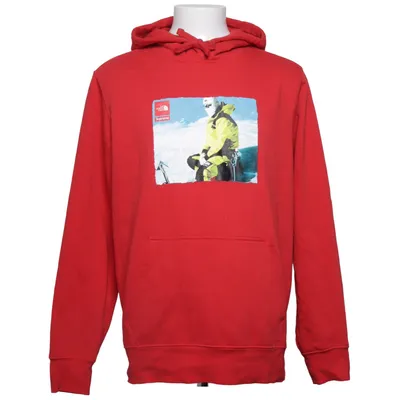 Huvtröja (Röd) från The North Face x Supreme Bomull, Polyester