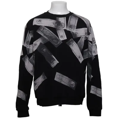 Sweatshirt (Noir, Gris) de Versus Versace Coton, Élasthane