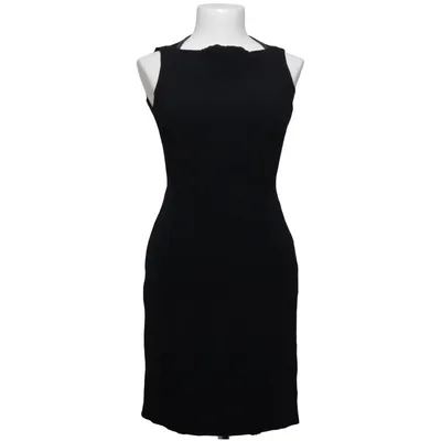 Dress (Black) from Burberry Elastane, Leather, Viscose