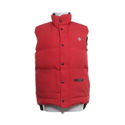 Dunväst (Röd) från Canada Goose Bomull, Dun, Nylon, Polyester