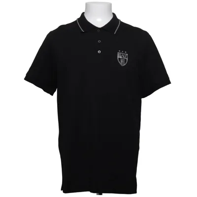 Poloshirt (Zwart) van Emporio Armani Katoen, Elastaan