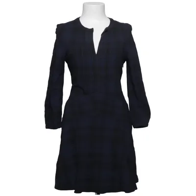 Robe (Bleu, Noir) de Burberry Coton, Élasthane, Soie, Viscose