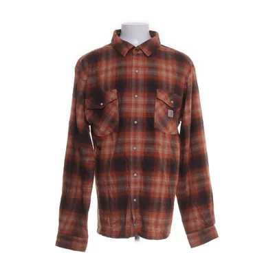 Flanellskjorta (Orange, Brun, Vit) från Carhartt