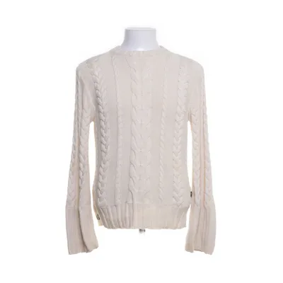 Sweater (Beige) fra Polo Ralph Lauren Bomuld, Læder