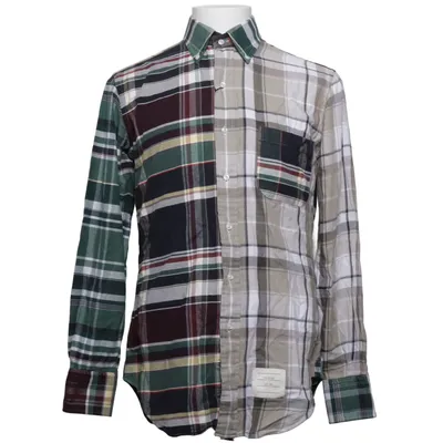 Overhemd (Groen, Grijs, Meerkleurig) van Thom Browne Katoen