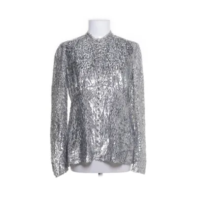 Blouse (Silver) from Paco Rabanne Acetate, Polyester, Silk
