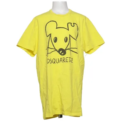 T-shirt (Gul) fra Dsquared2 Bomuld