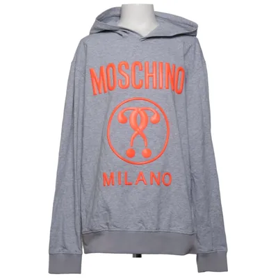 Kapuzenpullover (Huf05h Lda16) von Moschino Teen Baumwolle, Elasthan, Polyester