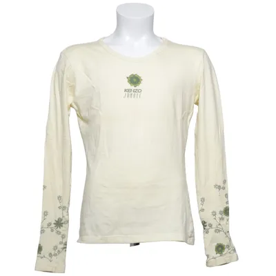 Långärmad t-shirt (Gul, Grön, Flerfärgad) från Kenzo Jungle Bomull, Elastan