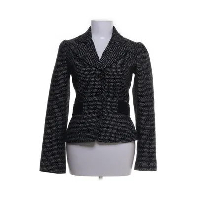 Blazer (Zwart, Wit) van Dolce & Gabbana Acetaat, Polyamide, Polyester, Wol