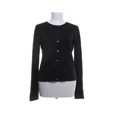 Cardigan (Sort) fra Ralph Lauren Silke, Nylon, Elastan