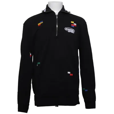 Collegetröja (Svart, Flerfärgad) från Missoni Sport Bomull