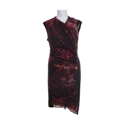 Dress (Black, Red) from Helmut Lang Viscose, Silk, Elastane, Wool
