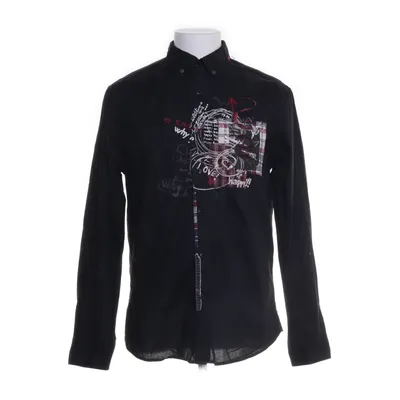 Buttondown-skjorta (Svart, Flerfärgad) från Desigual Bomull